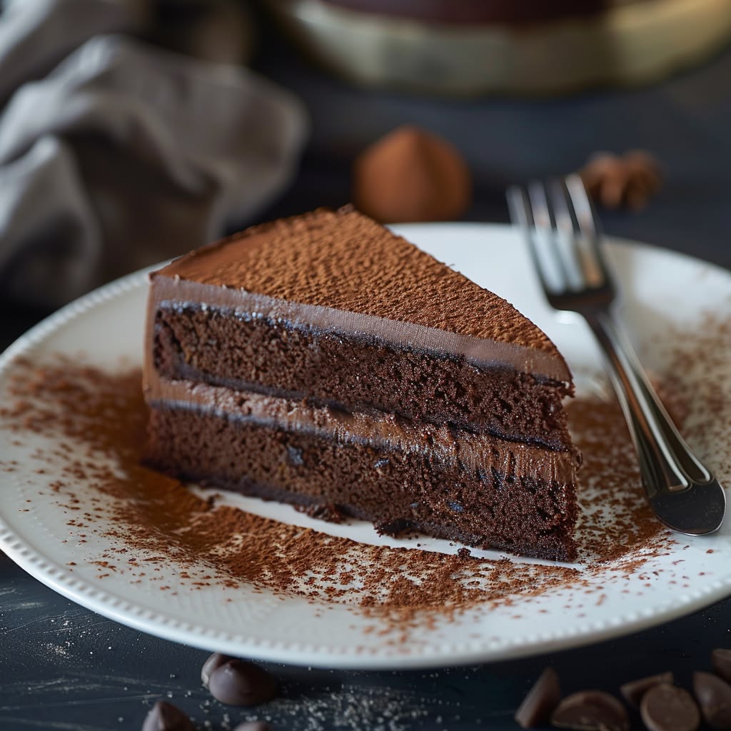 Yummy Sweety Chocolate Truffle Cake